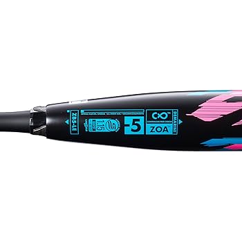 Amazon.com : DeMarini 2022 Zoa Glitch (-5) USSSA Baseball